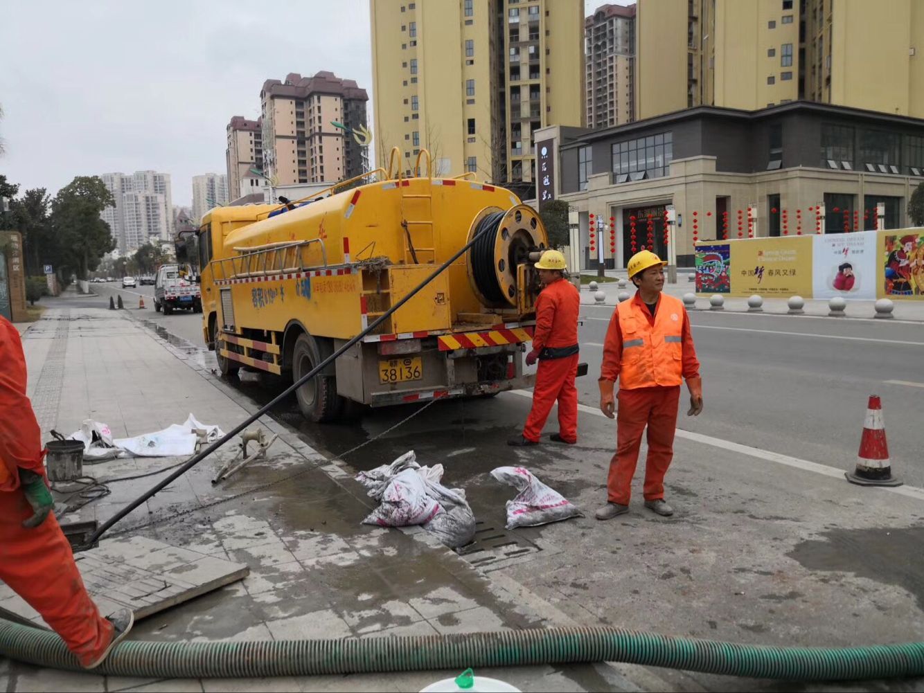 历下排污管道清淤-管道清洗